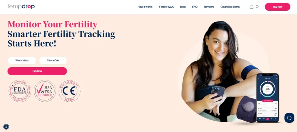 Tempdrop Homepage