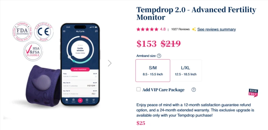 Tempdrop 2.0 Black Friday 2025 Pricing